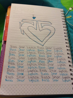 ... bored. I'm so in love with Ross Lynch and R5 it's not even funny