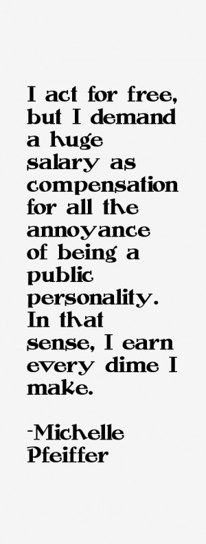 Michelle Pfeiffer Quotes amp Sayings