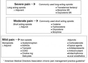 Pain Medication Chart By Strength Of The Pain