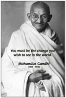 ... Gandhi: Inspirational / Motivational Wisdom Quotes Gift Shop