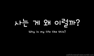 korean #korean phrases #useful korean phrases #why is my life like ...
