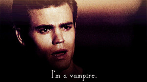 His favorite Vampire Diaries moment ever? The one right before Stefan ...