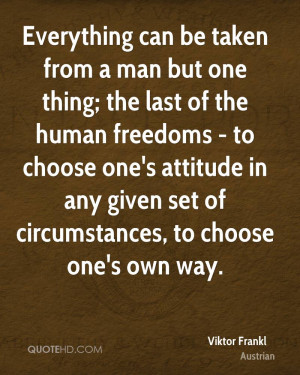 Viktor Frankl Quotes