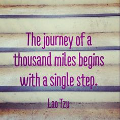 one. step. at. a. time. #quotes More
