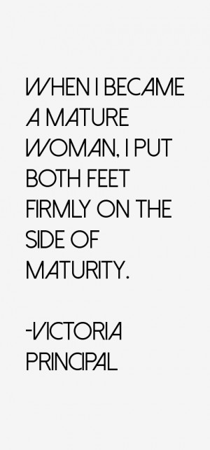 Victoria Principal Quotes amp Sayings