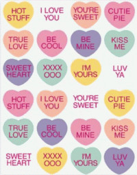 Flower Stickers, Candy Stickers, Garden Stickers, Floral Stickers