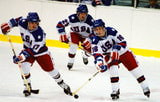 ... Schneider (center) and Chris Koch in 