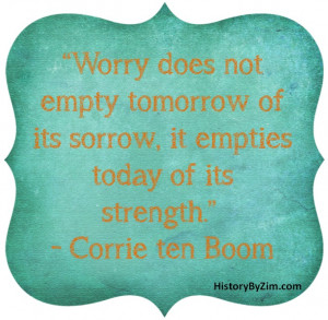 Hiding Place Corrie Ten Boom Quotes