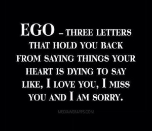 Be a person of character not ego. #words