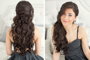 2015 Prom Hairstyles Down Long Hair