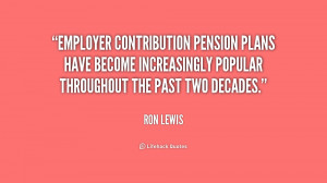 Employer contribution pension plans have become increasingly popular ...