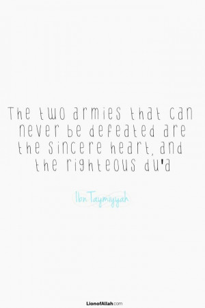 Quote Ibn Taymiyyah