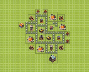 Level 4 Town Hall Base Design