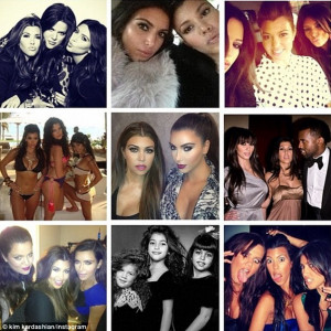 love you soooo much!': Kim Kardashian leads the way in birthday ...