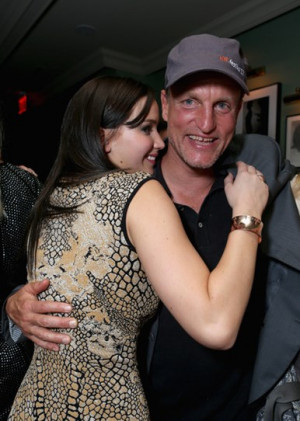 ... to Woody Harrelson - after seeing he had a yoga swing in his trailer