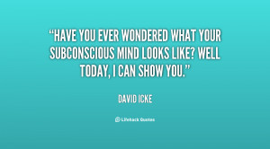 Have you ever wondered what your subconscious mind looks like? Well ...