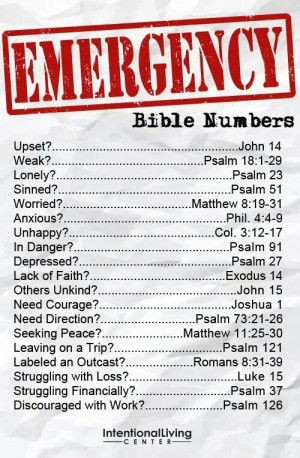 God's Emergency Hotline. He's always on the line!