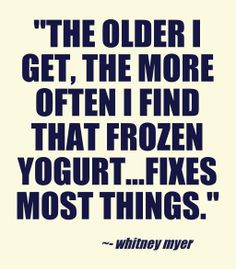 quote on froyo more food quotes froyo quotes crossword puzzles ...