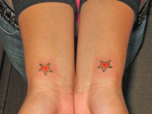Star Tattoos for Women on Wrist