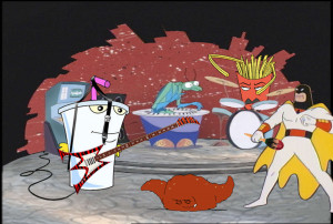 Aqua Teen Hunger Force athf and space ghost