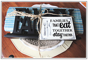 Families That Eat Together, Stay Together - Gift Set