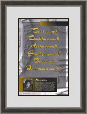 Inspirational Quotations - Marva Collins