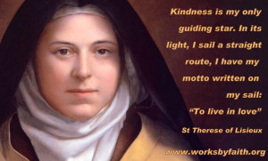 Happy Feast of St Therese!