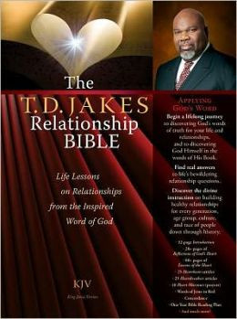 The T.D. Jakes Relationship Bible Deluxe Retail Edition (leatherette ...