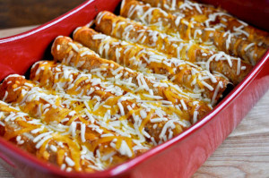 BBQ Chicken Enchiladas from How Sweet It Is . This blog is my daily ...