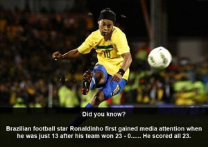 Ronaldinho Quotes. QuotesGram