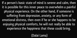 Depression - Dalai Lama