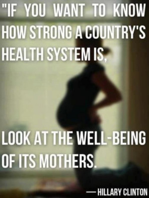 health health system mothers hillary clinton maternalchild health ...