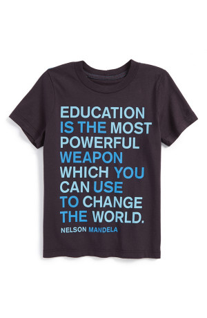 Mandela Quote Graphic T-Shirt (Toddler Boys, Little Boys & Big Boys)