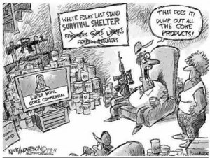 Texas, Guns and Coca Cola, Nick Anderson Cartoon