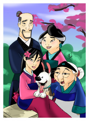 Mulan Family Wuuge