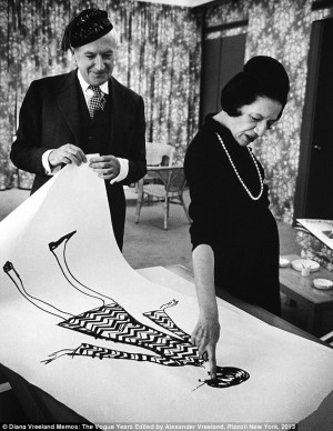 ... Diana Vreeland, who died in 1989, have been immortalized in a new book