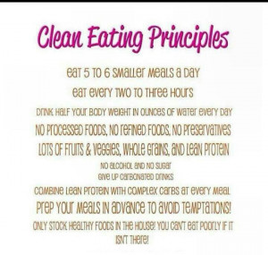 Clean Eating Quotes Worried about clean eating