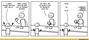 LOOKS PEANUT BUTTER LIKE WE ARE ANP JELLV7 OUT OF PEANUT,comics,funny ...