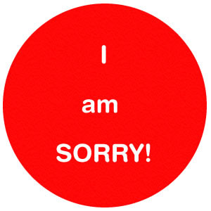... by someone. A collection of I’m sorry (Im sorry) quotes and sayings