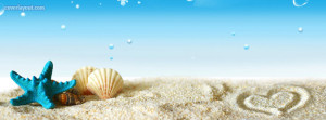 Cover Beach Sand Seashells Facebook Timeline Cover Beach Sand