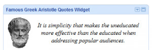 Famous Greek Aristotle Quotes Widget ( officialnetwealth.com )