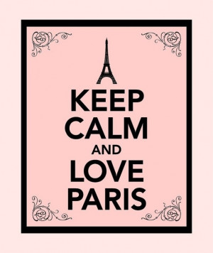 Dodaj komentarz do artykułu: Keep calm and love Paris