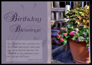 bible verses for birthday blessing