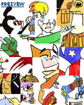 Rob Paulsen Character Collage by Takineko