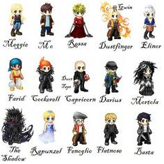 Inkheart Characters by #Inkheart -Club @ deviantart.com More