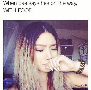 bae. Lmao: Gods Blessed, Chine Food, Quotes Humor, Funnies Bae Quotes ...