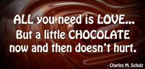 Need Chocolate Quotes