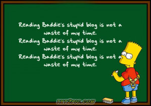 My Top 20 Blackboard Quotes from The Simpsons
