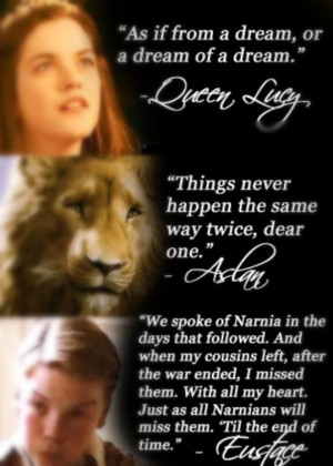 Narnia Quotes from each movie