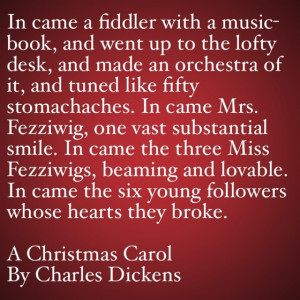 My Favorite Quotes from A Christmas Carol #24 – …tuned like fifty ...